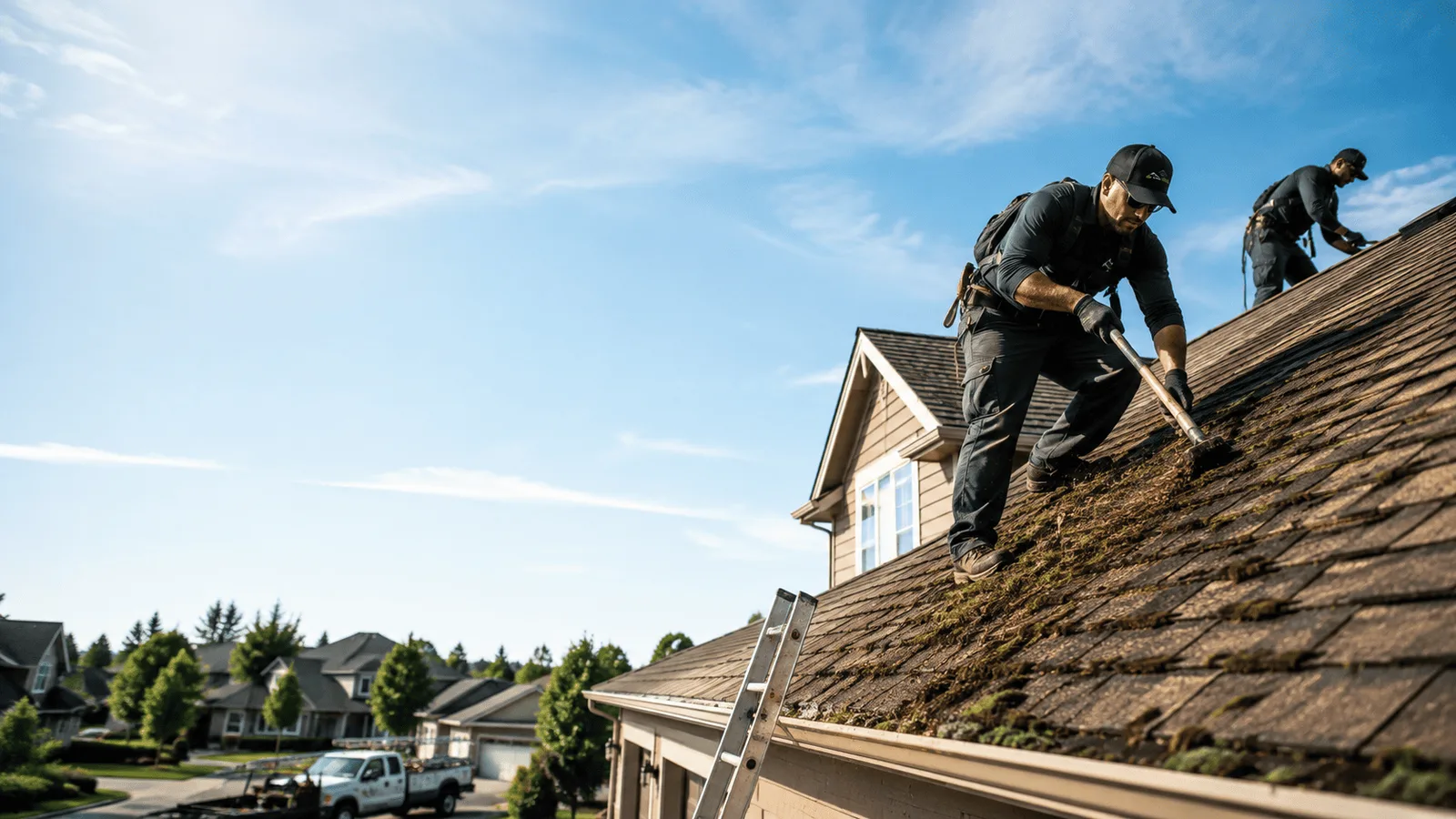 Roof Moss Removal in Toms Brook, VA near me